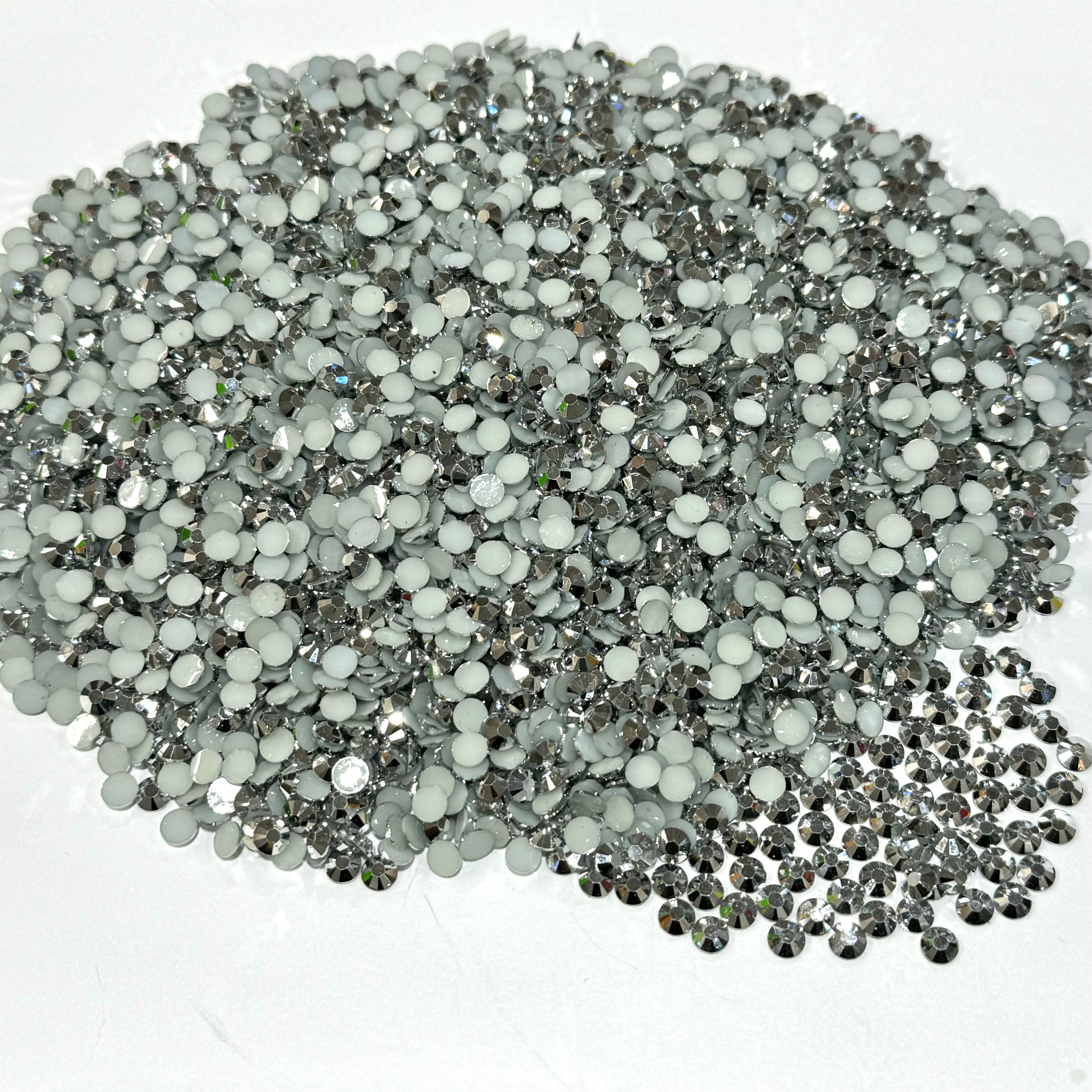 Silver Rhinestones 2mm - 6mm you pick size – Fabcabcases