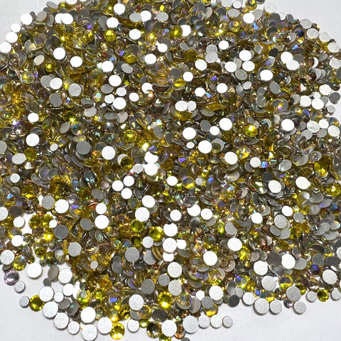 Lovely Yellow Glass Scatter Mix