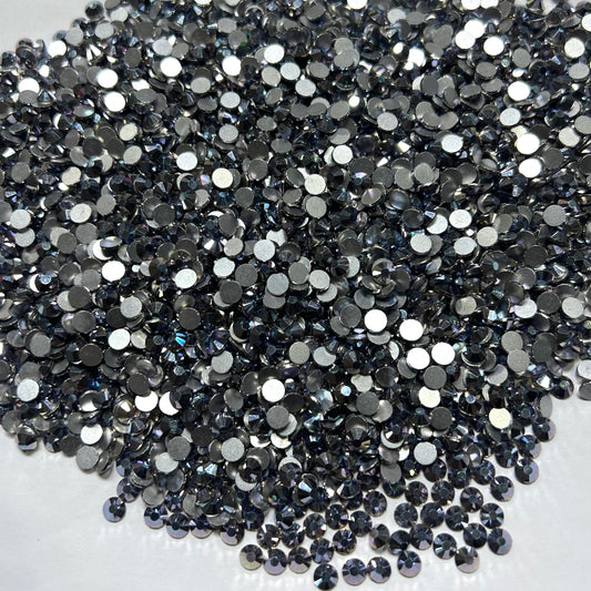 Light purple Hematite Glass Stones