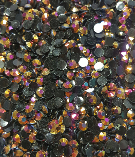 Rose Gold Rhinestones  Jellies 2mm - 6mm You pick Size