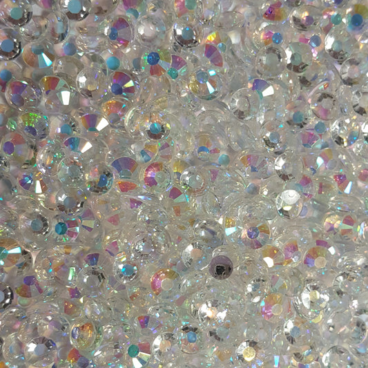 Transparent ab Rhinestones 2mm-6mm you select size