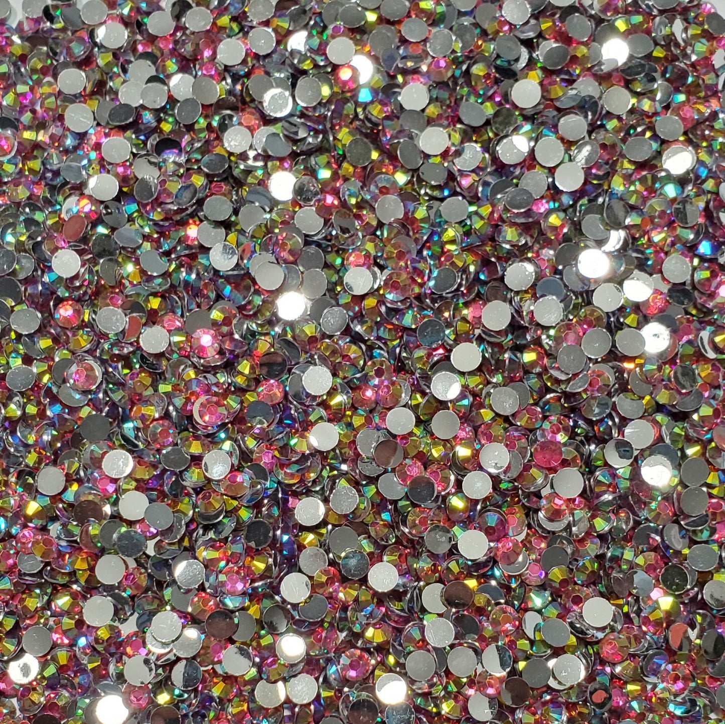 Raspberry Delight Rhinestones  -  2mm - 6mm You pick Size