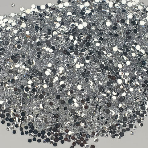 Clear Rhinestones 2mm - 6mm You pick Size