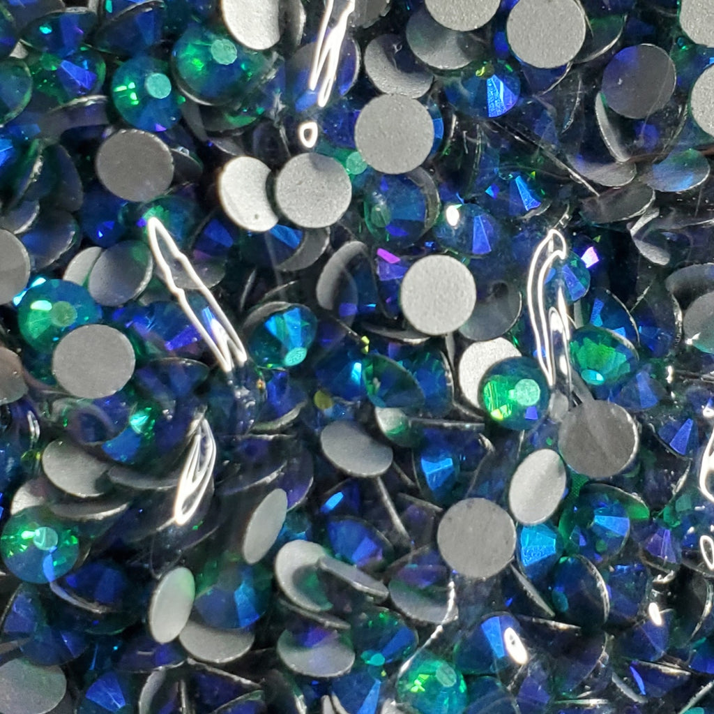 Blue Zircon AB Glass