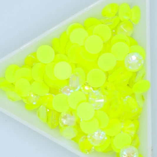 Glow in the Dark Neon Yellow Glass 1440