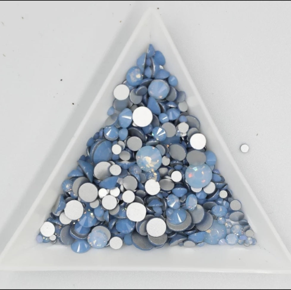 Opal Blue Glass