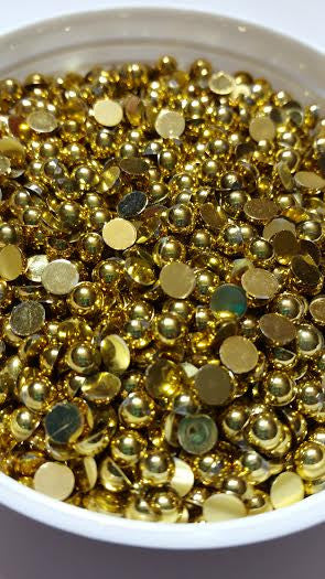 Metallic Gold Pearls