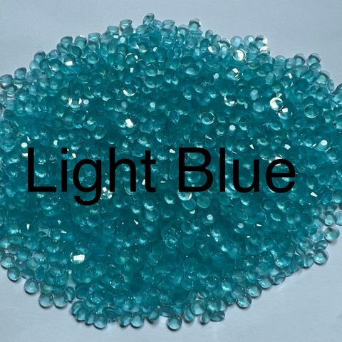 Glow in the Dark Light Blue 2mm - 6mm You pick Size