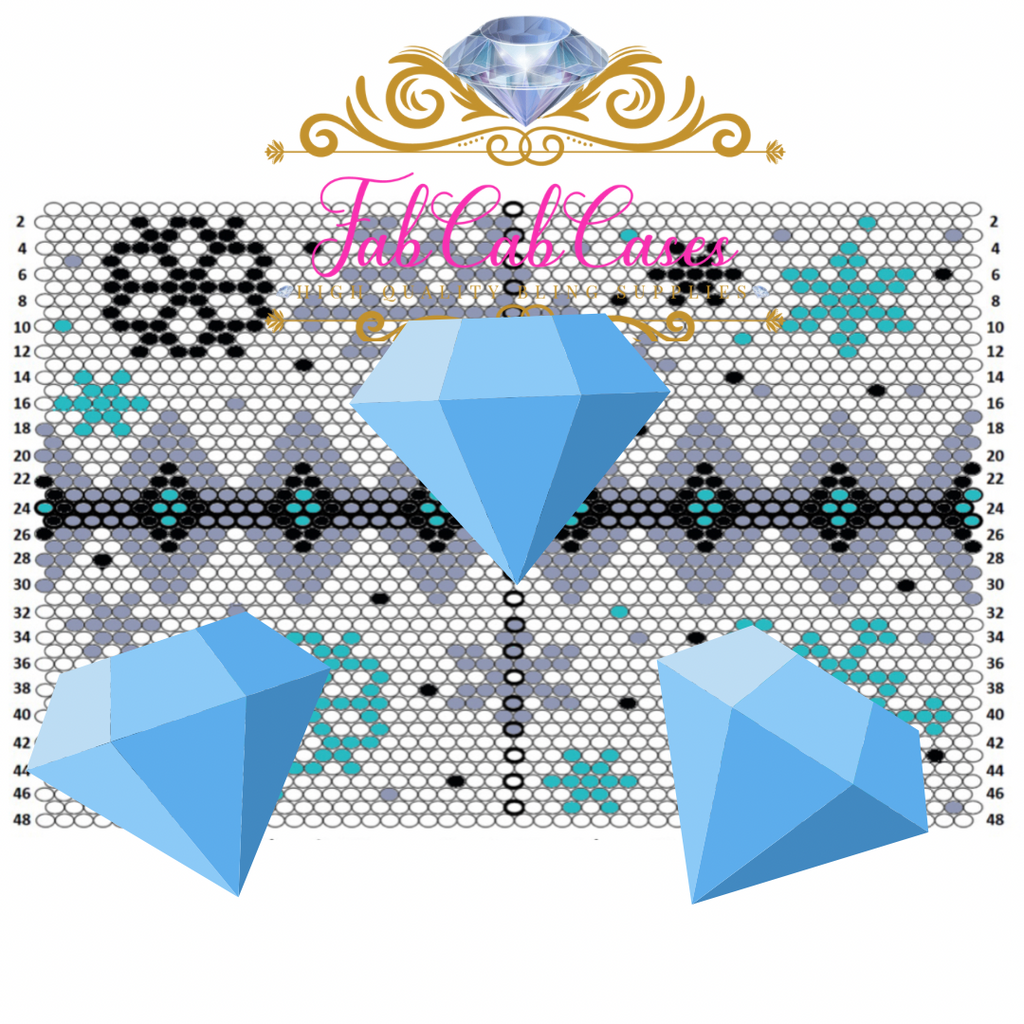 5mm/ss20 Snowflakes Template