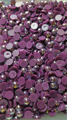 Purple Ab Pearls